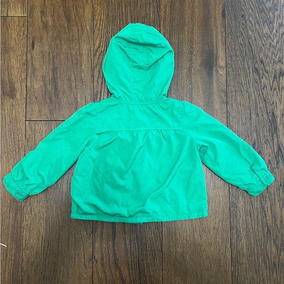 Baby Gap Green Polka Dot Coat - Picture 3 of 8